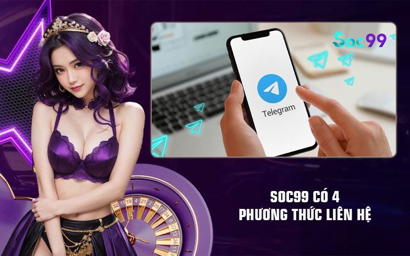 Soc99 có 4 phương thức liên hệ